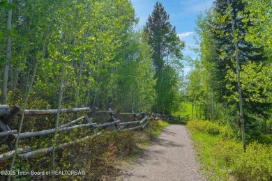 Discover a rare opportunity to own an elevated cabin lot in one on Teton Springs Resort and Club in Idaho - for sale on GolfHomes.com, golf home, golf lot