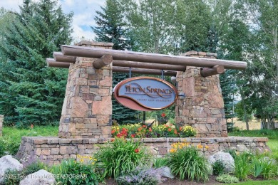 Discover a rare opportunity to own an elevated cabin lot in one on Teton Springs Resort and Club in Idaho - for sale on GolfHomes.com, golf home, golf lot