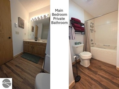 Comfortable in all seasons, this 2-bedroom condominium has on  in Michigan - for sale on GolfHomes.com, golf home, golf lot