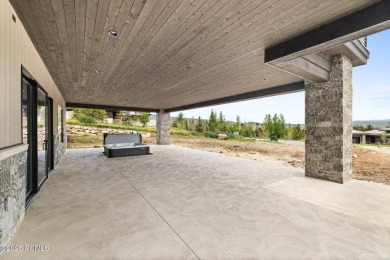 Construction is almost complete from this new Glenwild home. The on Glenwild Golf Club and Spa in Utah - for sale on GolfHomes.com, golf home, golf lot