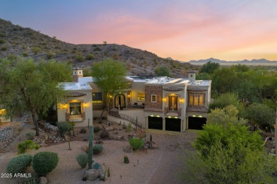 Tuscan charm meets desert living in this stunning 4 bed, 4.5 on Estrella Mountain Ranch Golf Course in Arizona - for sale on GolfHomes.com, golf home, golf lot