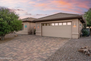 This stunning desert home with separate casita plus a den on Saddlebrooke Golf Course in Arizona - for sale on GolfHomes.com, golf home, golf lot