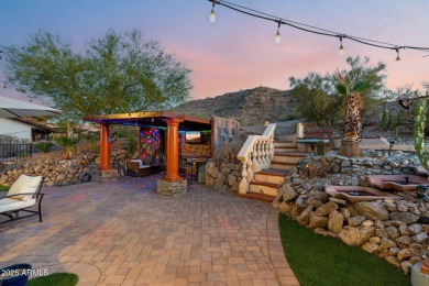 Tuscan charm meets desert living in this stunning 4 bed, 4.5 on Estrella Mountain Ranch Golf Course in Arizona - for sale on GolfHomes.com, golf home, golf lot