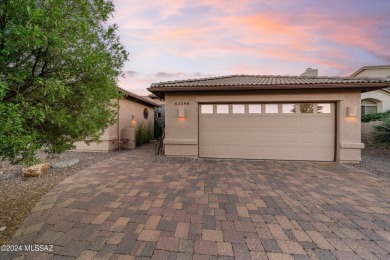 This stunning desert home with separate casita plus a den on Saddlebrooke Golf Course in Arizona - for sale on GolfHomes.com, golf home, golf lot