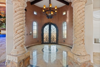 Tuscan charm meets desert living in this stunning 4 bed, 4.5 on Estrella Mountain Ranch Golf Course in Arizona - for sale on GolfHomes.com, golf home, golf lot