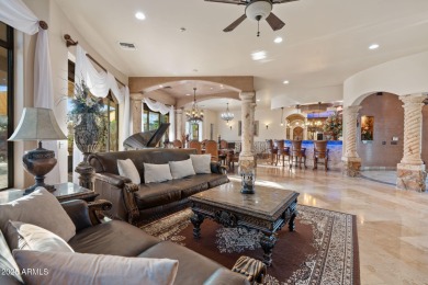 Tuscan charm meets desert living in this stunning 4 bed, 4.5 on Estrella Mountain Ranch Golf Course in Arizona - for sale on GolfHomes.com, golf home, golf lot
