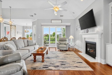 This stunning Creekside home offers front-row views of the on Crow Creek Golf Club in North Carolina - for sale on GolfHomes.com, golf home, golf lot