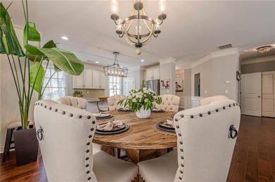 Exquisite END-UNIT townhome in the PRESTIGIOUS GATED community on Rivermont Golf and Country Club in Georgia - for sale on GolfHomes.com, golf home, golf lot