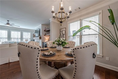 Exquisite END-UNIT townhome in the PRESTIGIOUS GATED community on Rivermont Golf and Country Club in Georgia - for sale on GolfHomes.com, golf home, golf lot