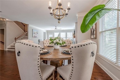 Exquisite END-UNIT townhome in the PRESTIGIOUS GATED community on Rivermont Golf and Country Club in Georgia - for sale on GolfHomes.com, golf home, golf lot