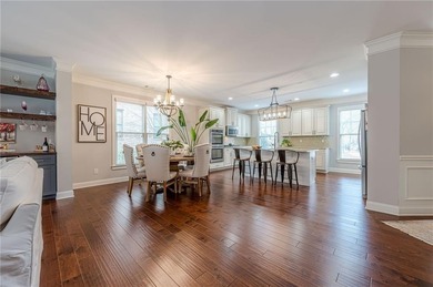 Exquisite END-UNIT townhome in the PRESTIGIOUS GATED community on Rivermont Golf and Country Club in Georgia - for sale on GolfHomes.com, golf home, golf lot