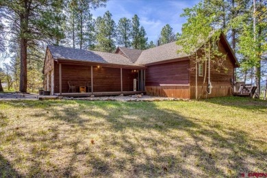Mountain Living Meets the Golf Course! Huge deck just off the on Pagosa Springs Golf Club in Colorado - for sale on GolfHomes.com, golf home, golf lot