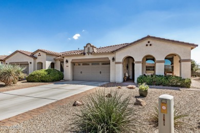 Custom lead glass entry sets the tone for this stunning duet on  in Arizona - for sale on GolfHomes.com, golf home, golf lot