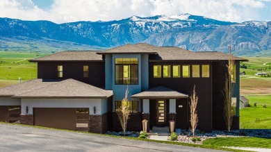 This breathtaking contemporary home offers the perfect blend of on The Powder Horn Golf Club - Mountain in Wyoming - for sale on GolfHomes.com, golf home, golf lot
