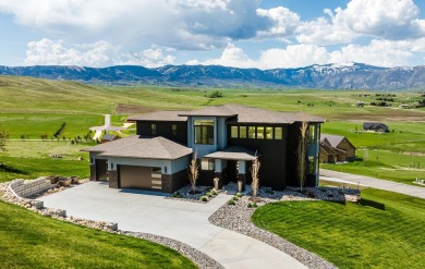 This breathtaking contemporary home offers the perfect blend of on The Powder Horn Golf Club - Mountain in Wyoming - for sale on GolfHomes.com, golf home, golf lot