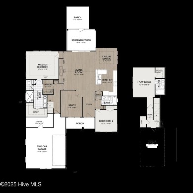 Introducing The Shoal, a stunning new home by Logan Homes in on Ocean Ridge Plantation in North Carolina - for sale on GolfHomes.com, golf home, golf lot