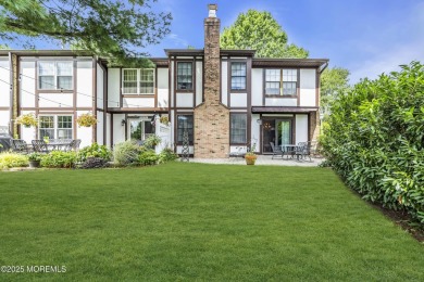 Desirable  rare end unit Diplomat model in Fairway Mews, the on Spring Lake Golf Club in New Jersey - for sale on GolfHomes.com, golf home, golf lot