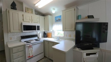 UPDATED SINGLE WIDE MOBILE HOME IN ACTIVE 55+ COMMUNITY! Stay on River Run Golf Links in Florida - for sale on GolfHomes.com, golf home, golf lot