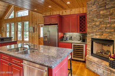 White Mountain Summer Homes on the 7th Fairway of WMCC. Built in on White Mountain Country Club in Arizona - for sale on GolfHomes.com, golf home, golf lot