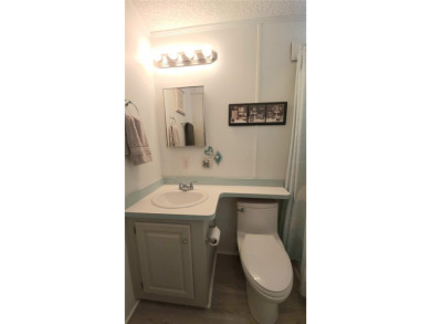 UPDATED SINGLE WIDE MOBILE HOME IN ACTIVE 55+ COMMUNITY! Stay on River Run Golf Links in Florida - for sale on GolfHomes.com, golf home, golf lot