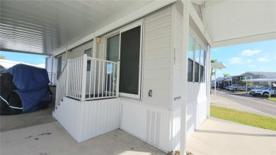 UPDATED SINGLE WIDE MOBILE HOME IN ACTIVE 55+ COMMUNITY! Stay on River Run Golf Links in Florida - for sale on GolfHomes.com, golf home, golf lot