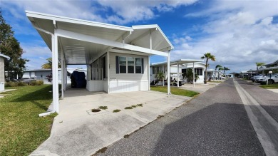 UPDATED SINGLE WIDE MOBILE HOME IN ACTIVE 55+ COMMUNITY! Stay on River Run Golf Links in Florida - for sale on GolfHomes.com, golf home, golf lot