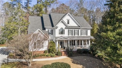 Nestled on a private cul-de-sac lot, this exquisite custom home on White Columns Country Club in Georgia - for sale on GolfHomes.com, golf home, golf lot