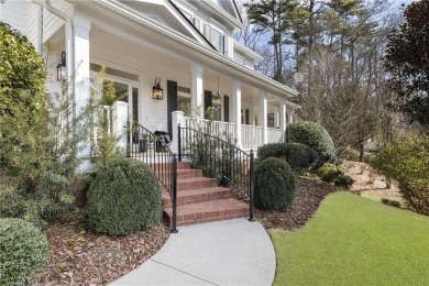 Nestled on a private cul-de-sac lot, this exquisite custom home on White Columns Country Club in Georgia - for sale on GolfHomes.com, golf home, golf lot