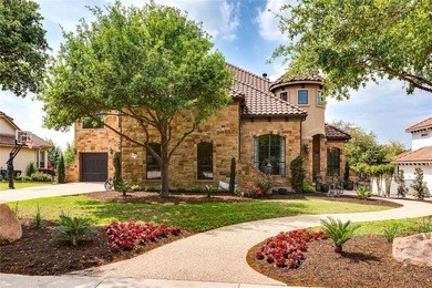 Positioned directly on the 18th hole of the award-winning golf on University of Texas Golf Club in Texas - for sale on GolfHomes.com, golf home, golf lot