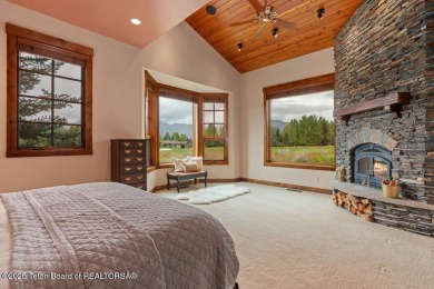 This stunning custom-built Jackson Hole Golf & Tennis home is on on Jackson Hole Golf and Tennis Club in Wyoming - for sale on GolfHomes.com, golf home, golf lot