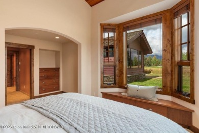 This stunning custom-built Jackson Hole Golf & Tennis home is on on Jackson Hole Golf and Tennis Club in Wyoming - for sale on GolfHomes.com, golf home, golf lot