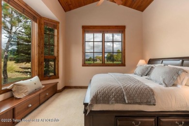 This stunning custom-built Jackson Hole Golf & Tennis home is on on Jackson Hole Golf and Tennis Club in Wyoming - for sale on GolfHomes.com, golf home, golf lot