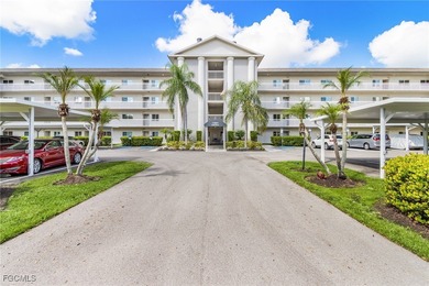 When you enter this 3rd floor 2 BR 2BA condo in MUIRFIELD @ on Golfview Golf and Racquet Club in Florida - for sale on GolfHomes.com, golf home, golf lot