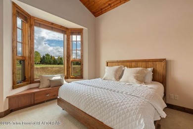 This stunning custom-built Jackson Hole Golf & Tennis home is on on Jackson Hole Golf and Tennis Club in Wyoming - for sale on GolfHomes.com, golf home, golf lot