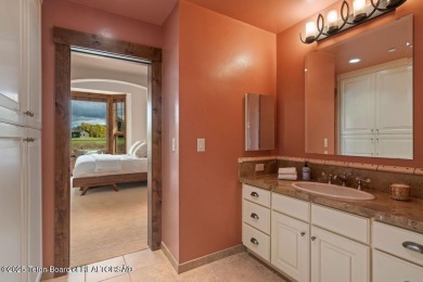 This stunning custom-built Jackson Hole Golf & Tennis home is on on Jackson Hole Golf and Tennis Club in Wyoming - for sale on GolfHomes.com, golf home, golf lot