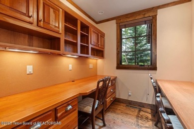 This stunning custom-built Jackson Hole Golf & Tennis home is on on Jackson Hole Golf and Tennis Club in Wyoming - for sale on GolfHomes.com, golf home, golf lot