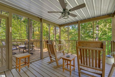 This charming mountain getaway offers a great location for all on The Rock At Jocassee in South Carolina - for sale on GolfHomes.com, golf home, golf lot