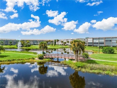 When you enter this 3rd floor 2 BR 2BA condo in MUIRFIELD @ on Golfview Golf and Racquet Club in Florida - for sale on GolfHomes.com, golf home, golf lot