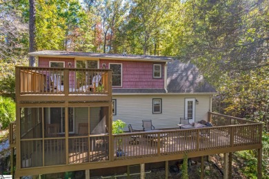 This charming mountain getaway offers a great location for all on The Rock At Jocassee in South Carolina - for sale on GolfHomes.com, golf home, golf lot