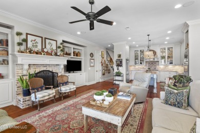 Beautiful waterfront home in the gated community of the Shores on Lake Caroline Golf Club in Mississippi - for sale on GolfHomes.com, golf home, golf lot
