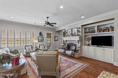 Beautiful waterfront home in the gated community of the Shores on Lake Caroline Golf Club in Mississippi - for sale on GolfHomes.com, golf home, golf lot