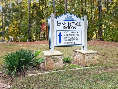 Excellent opportunity to own this double lot with a beautiful on River Golf and County Club at Lake Royale in North Carolina - for sale on GolfHomes.com, golf home, golf lot