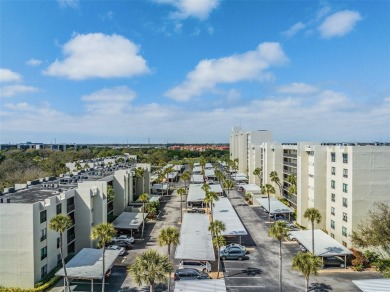 Breathtaking panoramic views of Tampa Bay and the lush fairways on Cove Cay Country Club in Florida - for sale on GolfHomes.com, golf home, golf lot