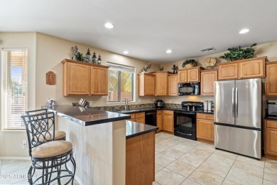 One-of-a-kind Richmond American home on a premium view-fence lot on Aguila Golf Course - Aguila in Arizona - for sale on GolfHomes.com, golf home, golf lot