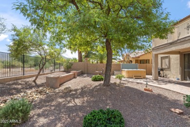 One-of-a-kind Richmond American home on a premium view-fence lot on Aguila Golf Course - Aguila in Arizona - for sale on GolfHomes.com, golf home, golf lot