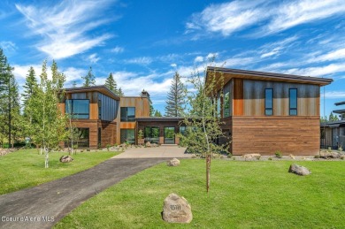 BRAND NEW MOUNTAIN MODERN HOME AT CDA NATIONAL RESERVE on CDA National Golf Course in Idaho - for sale on GolfHomes.com, golf home, golf lot