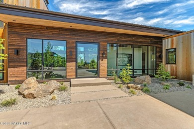 BRAND NEW MOUNTAIN MODERN HOME AT CDA NATIONAL RESERVE on CDA National Golf Course in Idaho - for sale on GolfHomes.com, golf home, golf lot