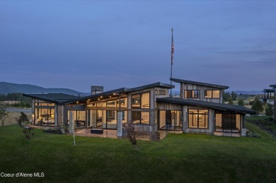 BRAND NEW MOUNTAIN MODERN HOME AT CDA NATIONAL RESERVE. Located on CDA National Golf Course in Idaho - for sale on GolfHomes.com, golf home, golf lot