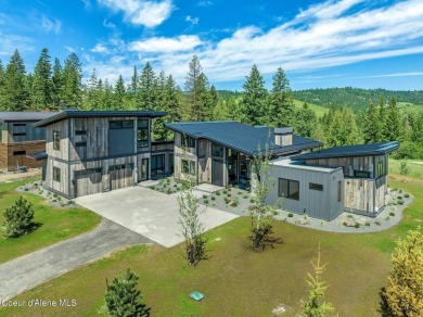 BRAND NEW MOUNTAIN MODERN HOME AT CDA NATIONAL RESERVE. Located on CDA National Golf Course in Idaho - for sale on GolfHomes.com, golf home, golf lot