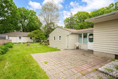 Charming 3-bedroom, 2-bath ranch-style home with full basement on L.E. Kaufman Golf Course in Michigan - for sale on GolfHomes.com, golf home, golf lot